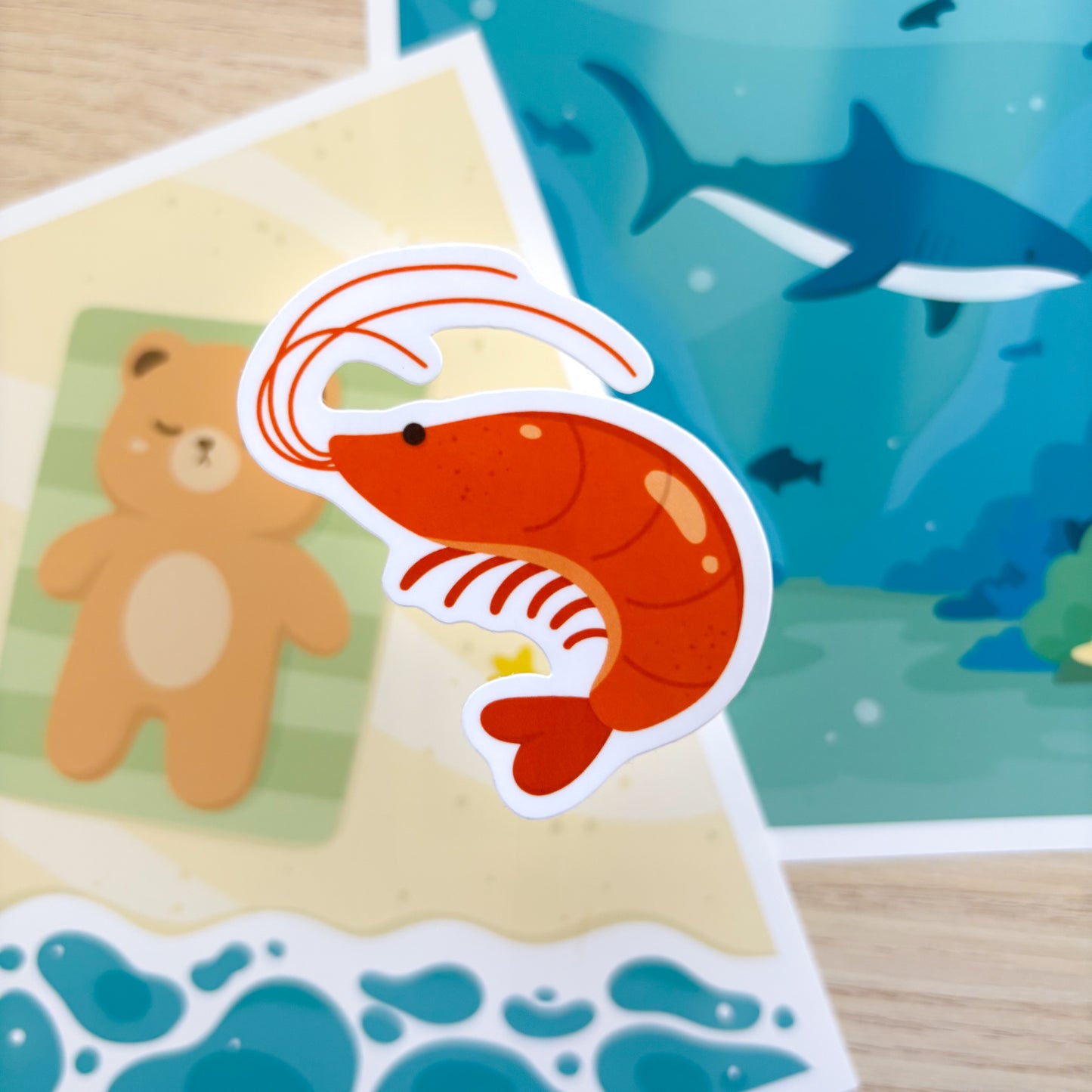 Sticker La Crevette