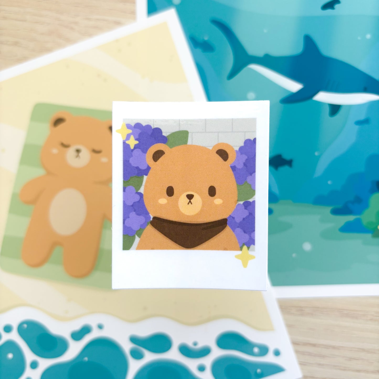 Sticker Ririko prend la pose !