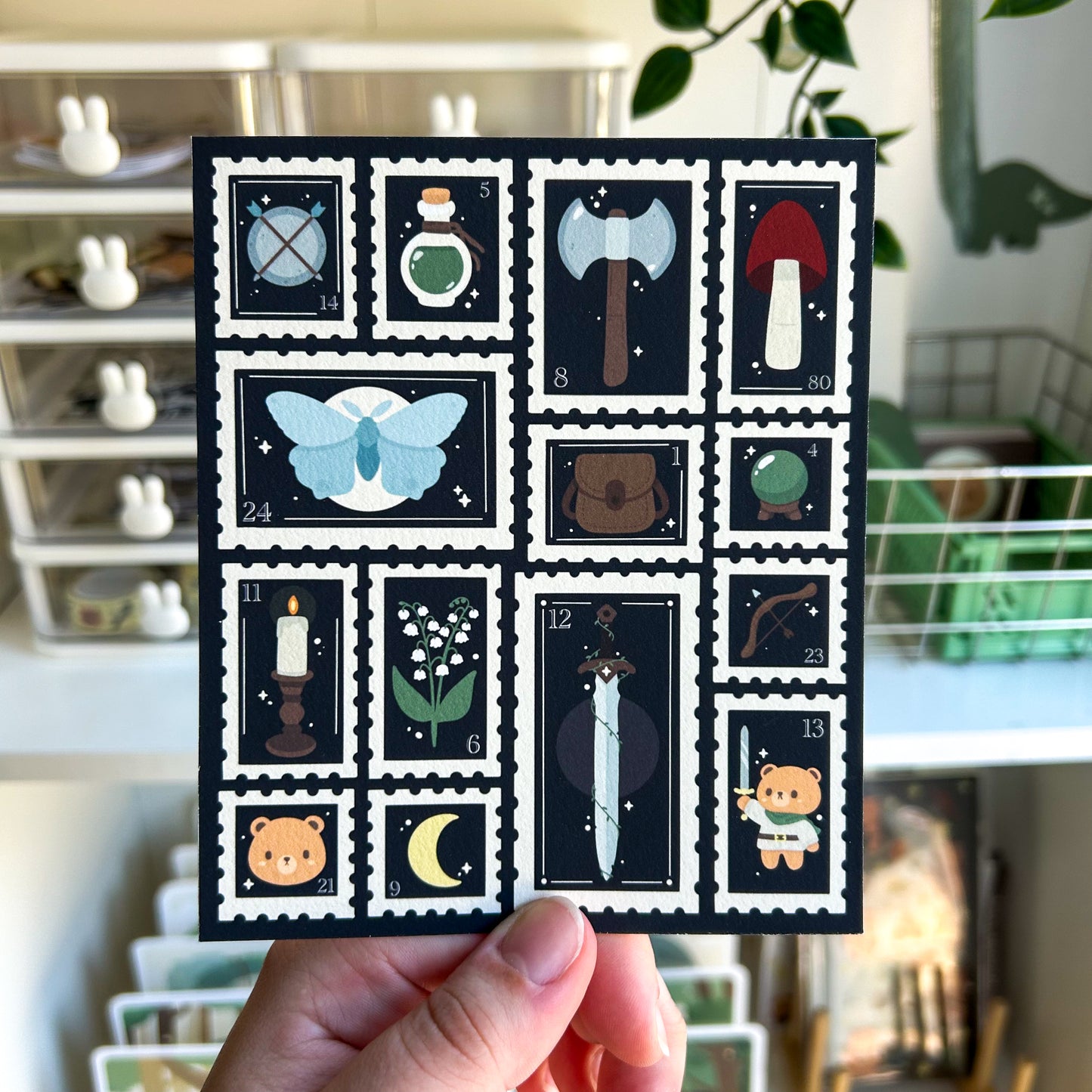 Illustration Les Timbres de Ririko