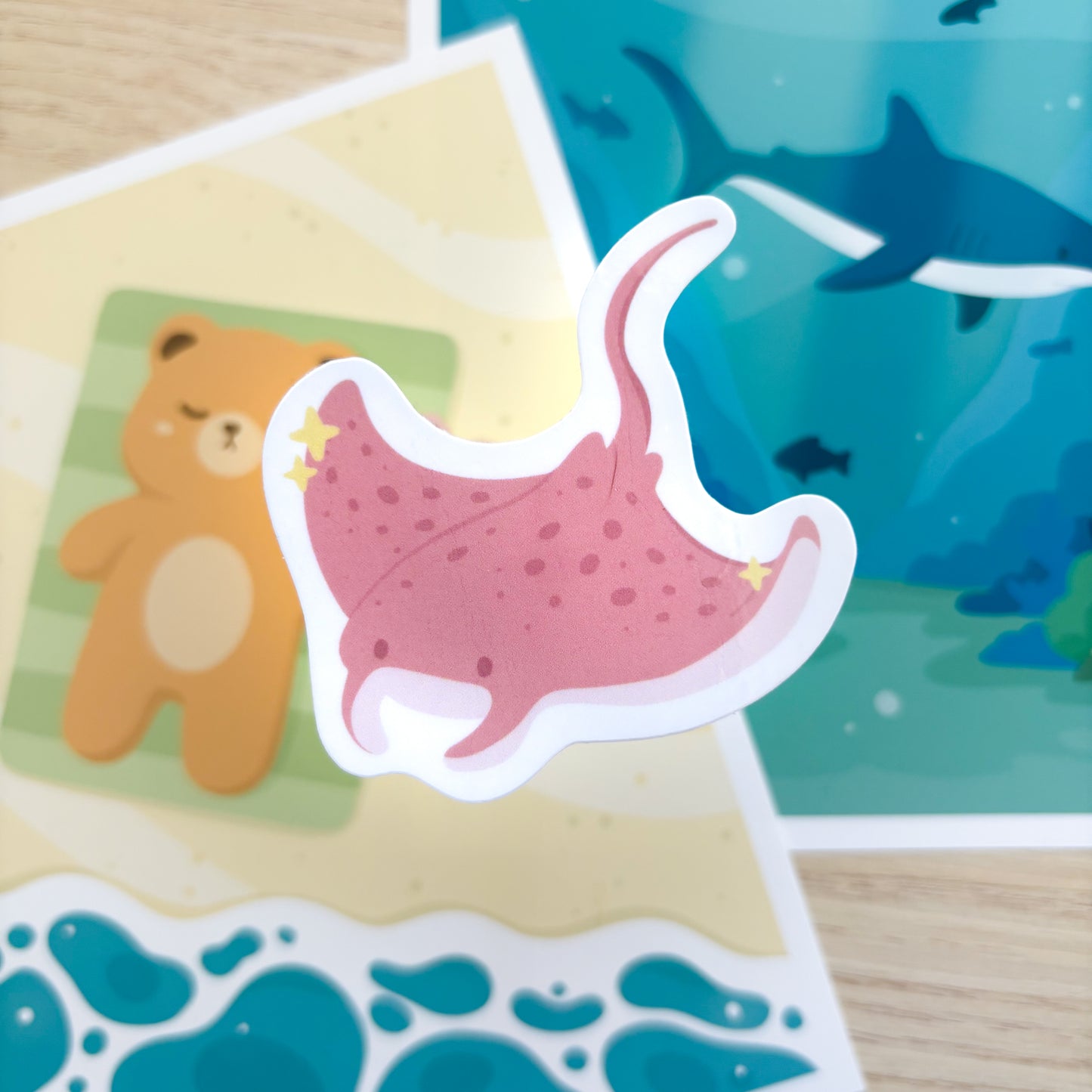 Sticker La Raie Manta
