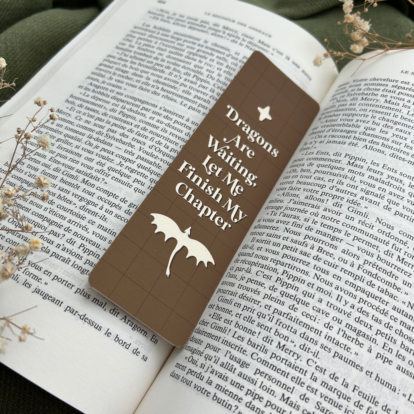 Dragons Are Waiting Bookmark