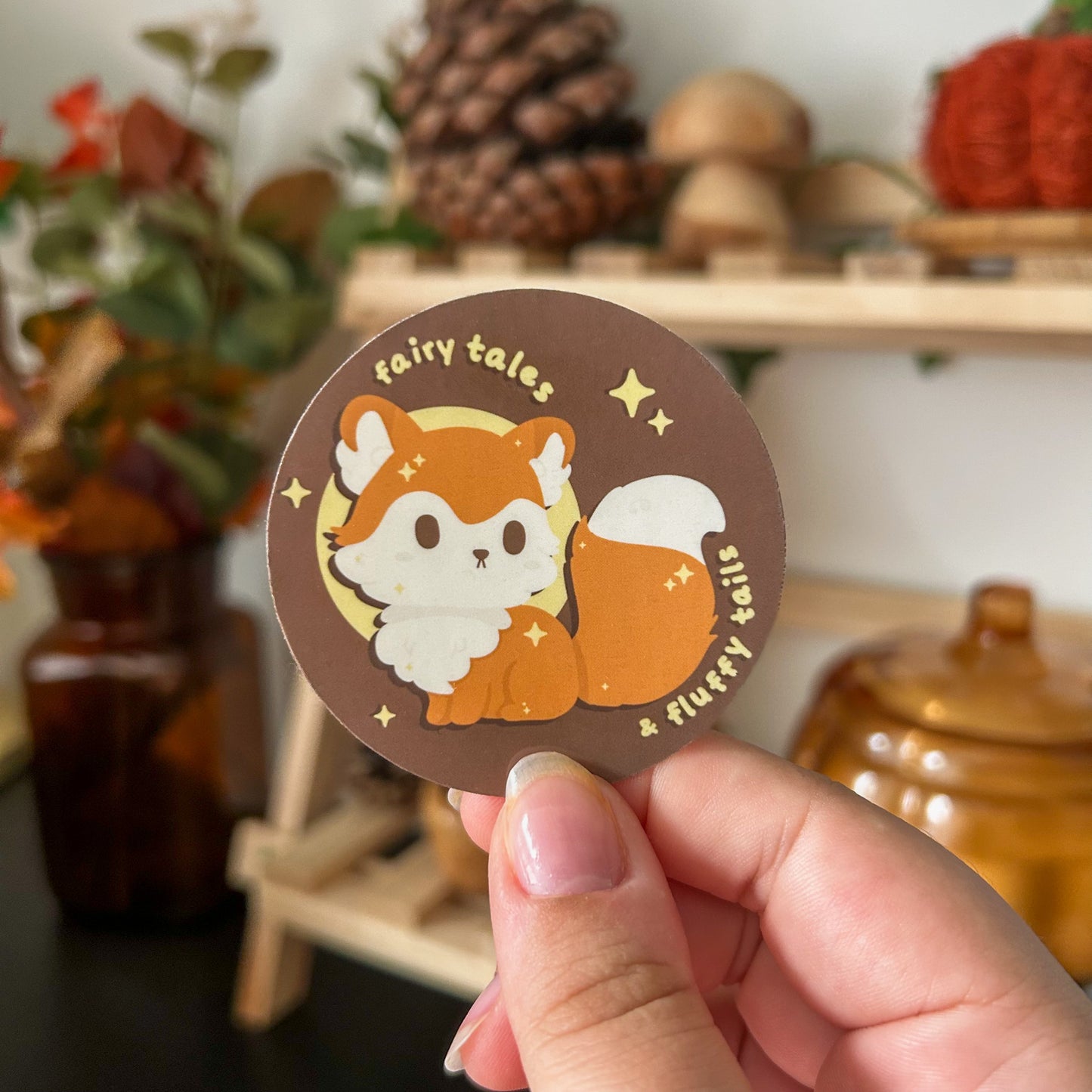 Fluffy Tail Sticker